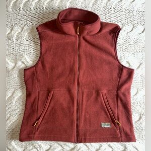 LL Bean sweater fleece men’s vest